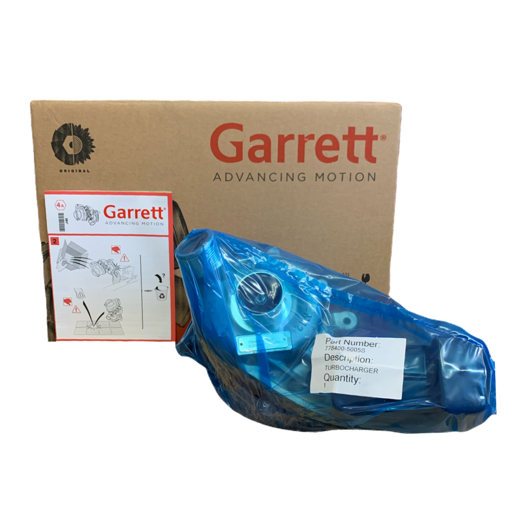 New Genuine Garrett Turbocharger 778400-5005S - Jaguar XF, XJ / Land Rover Discovery, Range Rover 3.0 D